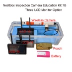 education kit 7b includes 3 monitors in carry case