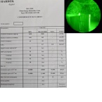 intensifier spec sheet sample photo