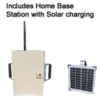 home base camera with psu solar